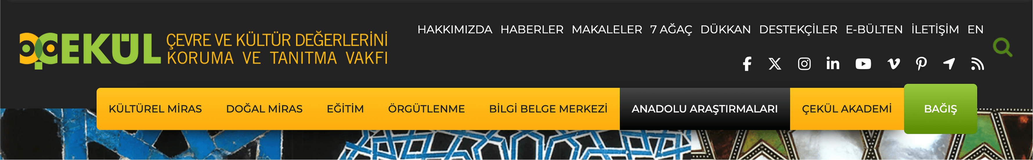 Navigasyon eski tasarım